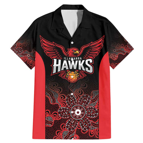 Basketball Custom Illawarra Family Matching Mermaid Dress and Hawaiian Shirt Simple Australian Dot Art - Aussie Hoodie