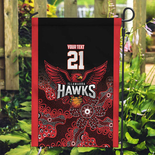 Basketball Custom Illawarra Garden Flag Simple Australian Dot Art - Aussie Hoodie