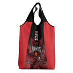 Basketball Custom Illawarra Grocery Bag Simple Australian Dot Art - Aussie Hoodie