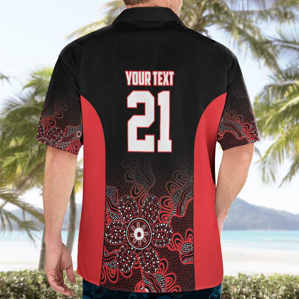 Basketball Custom Illawarra Hawaiian Shirt Simple Australian Dot Art - Aussie Hoodie