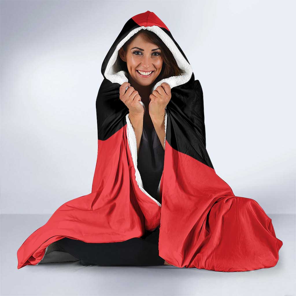 Basketball Custom Illawarra Hooded Blanket Simple Australian Dot Art - Aussie Hoodie
