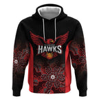 Basketball Custom Illawarra Hoodie Simple Australian Dot Art - Aussie Hoodie