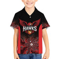 Basketball Custom Illawarra Kid Hawaiian Shirt Simple Australian Dot Art - Aussie Hoodie