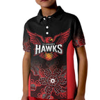 Basketball Custom Illawarra Kid Polo Shirt Simple Australian Dot Art - Aussie Hoodie