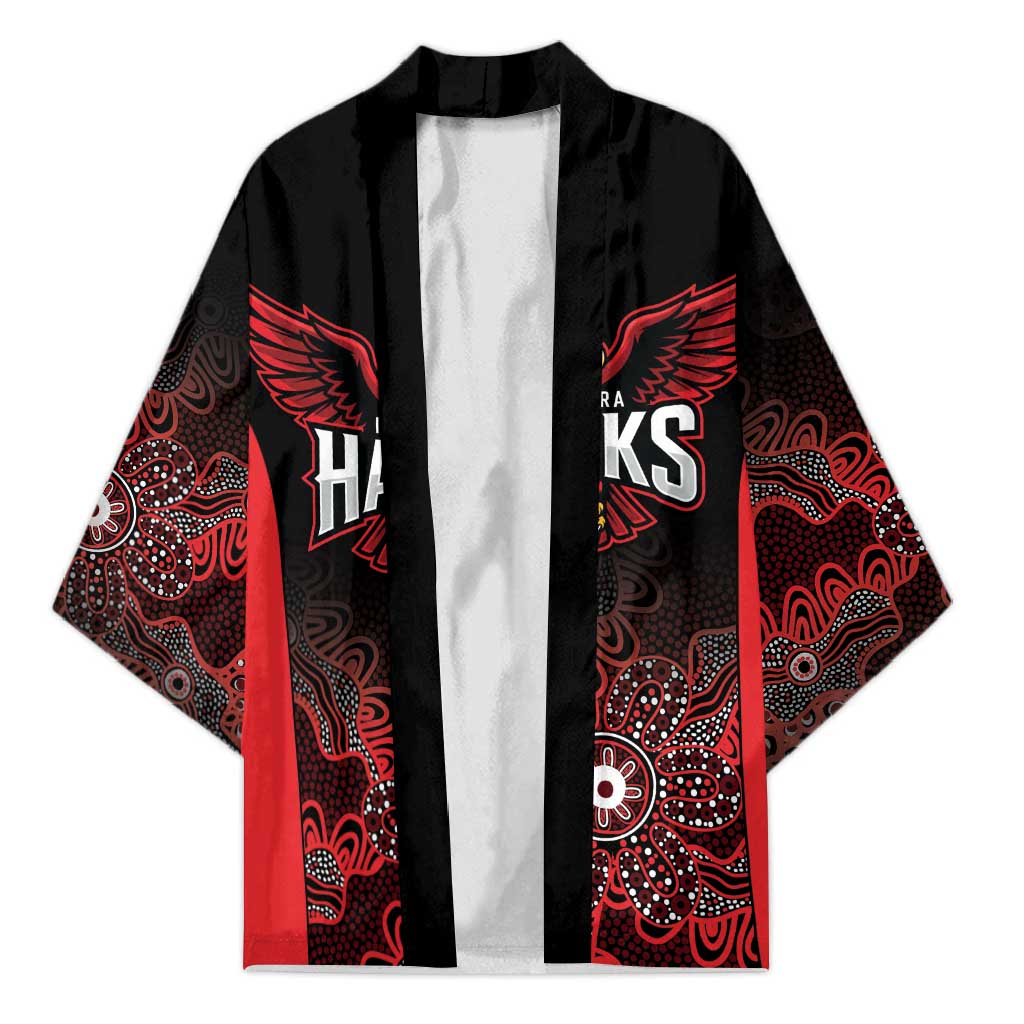 Basketball Custom Illawarra Kimono Simple Australian Dot Art - Aussie Hoodie
