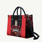 Basketball Custom Illawarra Leather Bag Simple Australian Dot Art - Aussie Hoodie
