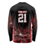 Basketball Custom Illawarra Long Sleeve Shirt Simple Australian Dot Art - Aussie Hoodie
