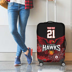 Basketball Custom Illawarra Luggage Cover Simple Australian Dot Art - Aussie Hoodie