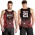 Basketball Custom Illawarra Men Tank Top Simple Australian Dot Art - Aussie Hoodie