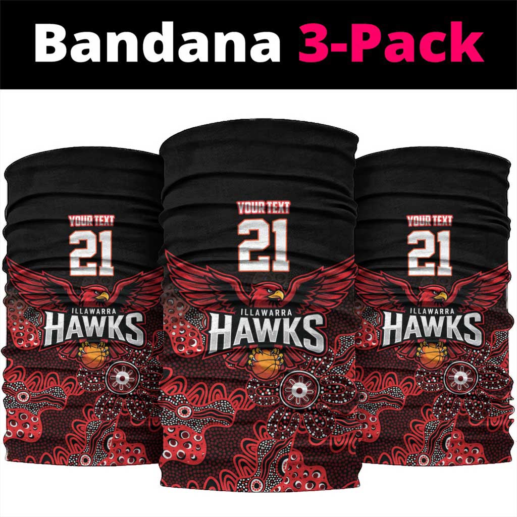 Basketball Custom Illawarra Neck Gaiter Simple Australian Dot Art LT9