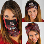 Basketball Custom Illawarra Neck Gaiter Simple Australian Dot Art LT9