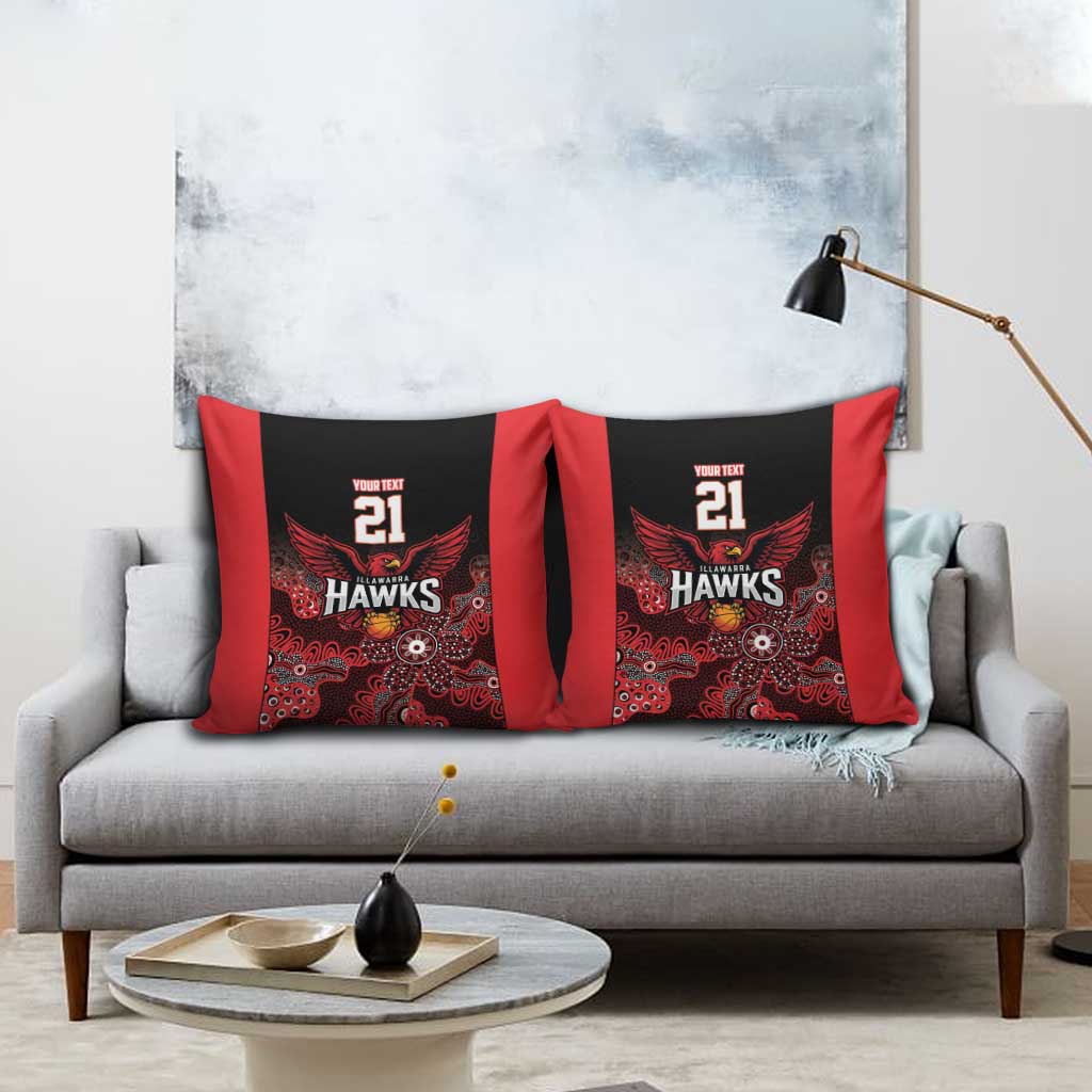 Basketball Custom Illawarra Pillow Cover Simple Australian Dot Art - Aussie Hoodie