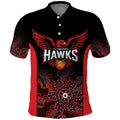 Basketball Custom Illawarra Polo Shirt Simple Australian Dot Art - Aussie Hoodie