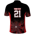 Basketball Custom Illawarra Polo Shirt Simple Australian Dot Art - Aussie Hoodie