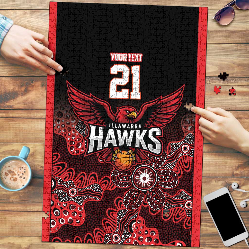 Basketball Custom Illawarra Puzzle Simple Australian Dot Art LT9