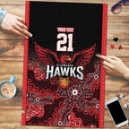 Basketball Custom Illawarra Puzzle Simple Australian Dot Art LT9