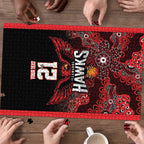 Basketball Custom Illawarra Puzzle Simple Australian Dot Art LT9