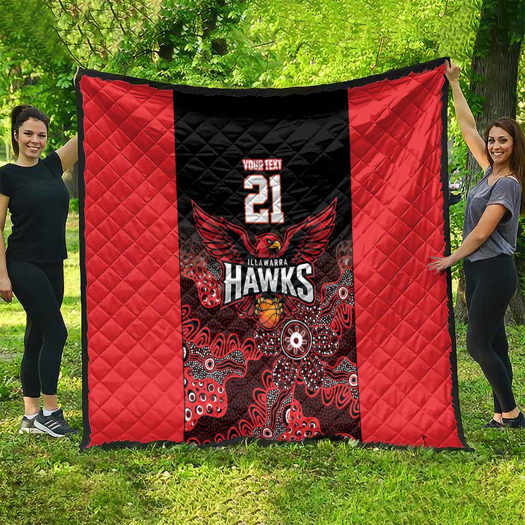 Basketball Custom Illawarra Quilt Simple Australian Dot Art - Aussie Hoodie