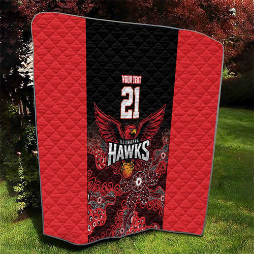 Basketball Custom Illawarra Quilt Simple Australian Dot Art - Aussie Hoodie