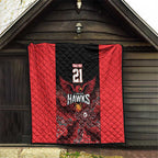 Basketball Custom Illawarra Quilt Simple Australian Dot Art - Aussie Hoodie
