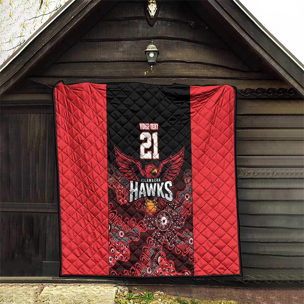 Basketball Custom Illawarra Quilt Simple Australian Dot Art - Aussie Hoodie