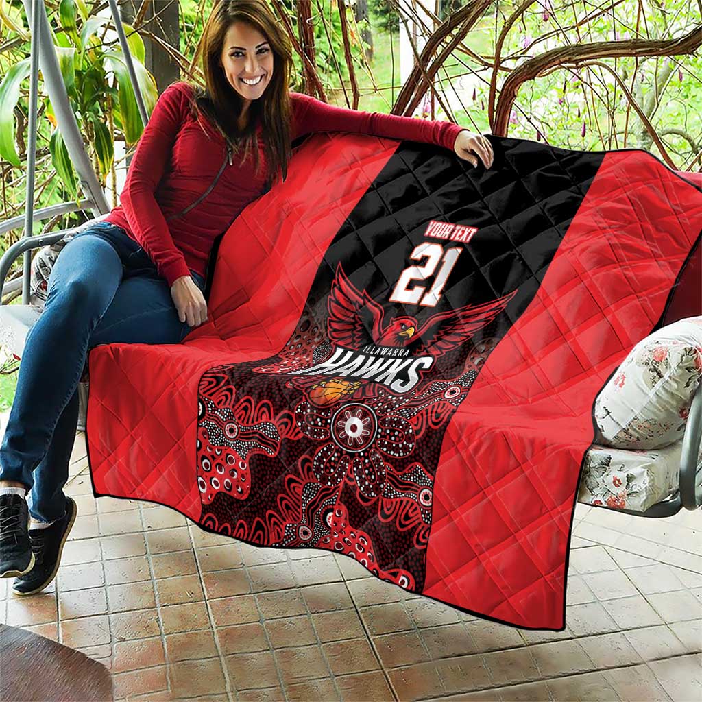 Basketball Custom Illawarra Quilt Simple Australian Dot Art - Aussie Hoodie