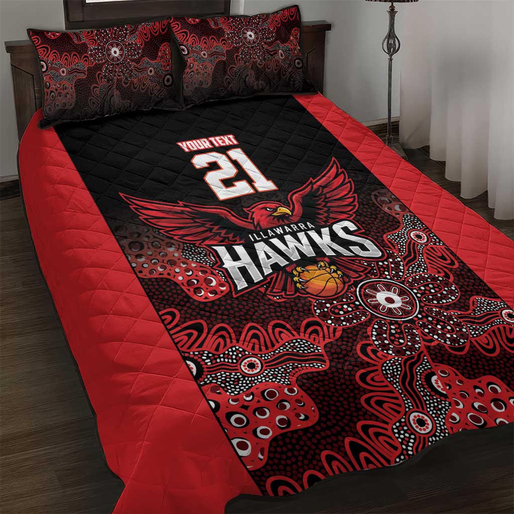Basketball Custom Illawarra Quilt Bed Set Simple Australian Dot Art - Aussie Hoodie