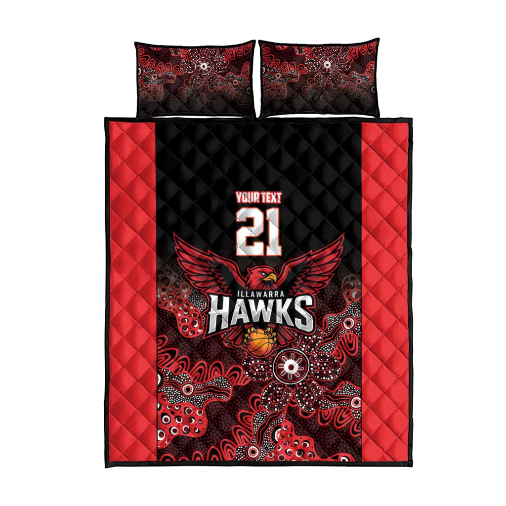 Basketball Custom Illawarra Quilt Bed Set Simple Australian Dot Art - Aussie Hoodie