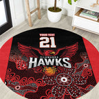 Basketball Custom Illawarra Round Carpet Simple Australian Dot Art - Aussie Hoodie