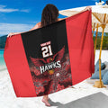 Basketball Custom Illawarra Sarong Simple Australian Dot Art - Aussie Hoodie