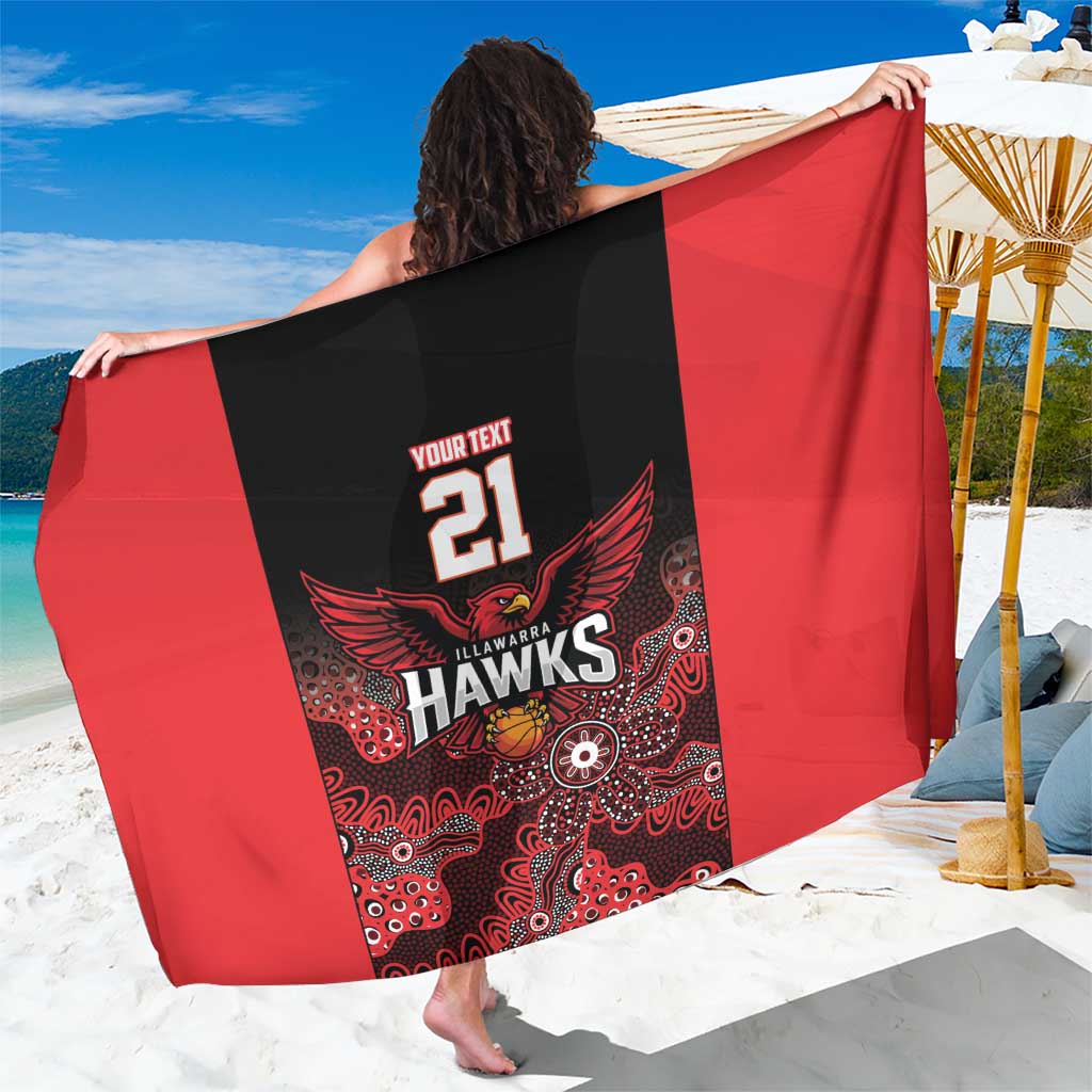 Basketball Custom Illawarra Sarong Simple Australian Dot Art - Aussie Hoodie