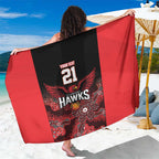 Basketball Custom Illawarra Sarong Simple Australian Dot Art - Aussie Hoodie