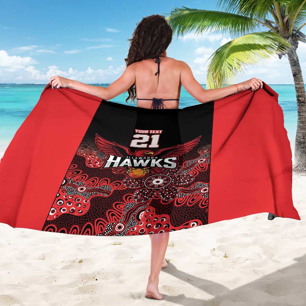 Basketball Custom Illawarra Sarong Simple Australian Dot Art - Aussie Hoodie