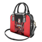 Basketball Custom Illawarra Shoulder Handbag Simple Australian Dot Art - Aussie Hoodie