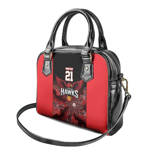 Basketball Custom Illawarra Shoulder Handbag Simple Australian Dot Art - Aussie Hoodie