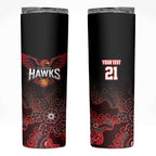 Basketball Custom Illawarra Skinny Tumbler Simple Australian Dot Art - Aussie Hoodie