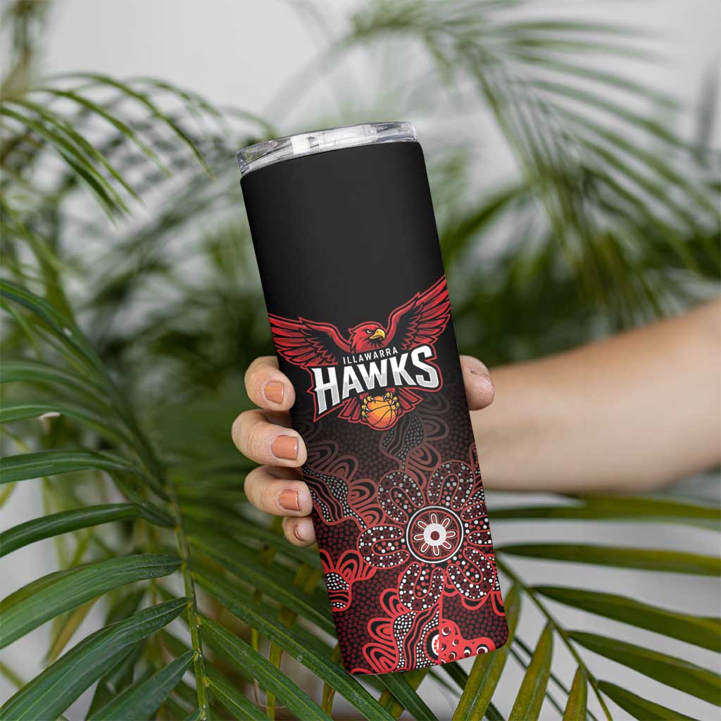 Basketball Custom Illawarra Skinny Tumbler Simple Australian Dot Art - Aussie Hoodie