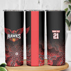 Basketball Custom Illawarra Skinny Tumbler Simple Australian Dot Art - Aussie Hoodie