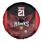 Basketball Custom Illawarra Spare Tire Cover Simple Australian Dot Art - Aussie Hoodie