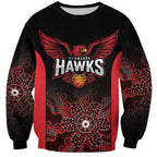 Basketball Custom Illawarra Sweatshirt Simple Australian Dot Art - Aussie Hoodie
