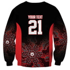 Basketball Custom Illawarra Sweatshirt Simple Australian Dot Art - Aussie Hoodie