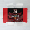 Basketball Custom Illawarra Tablecloth Simple Australian Dot Art - Aussie Hoodie