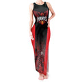 Basketball Custom Illawarra Tank Maxi Dress Simple Australian Dot Art - Aussie Hoodie