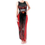 Basketball Custom Illawarra Tank Maxi Dress Simple Australian Dot Art - Aussie Hoodie