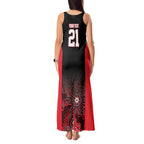 Basketball Custom Illawarra Tank Maxi Dress Simple Australian Dot Art - Aussie Hoodie