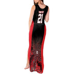 Basketball Custom Illawarra Tank Maxi Dress Simple Australian Dot Art - Aussie Hoodie