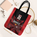 Basketball Custom Illawarra Tote Bag Simple Australian Dot Art - Aussie Hoodie