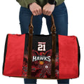 Basketball Custom Illawarra Travel Bag Simple Australian Dot Art - Aussie Hoodie