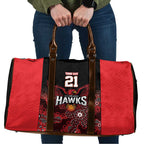 Basketball Custom Illawarra Travel Bag Simple Australian Dot Art - Aussie Hoodie