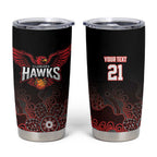 Basketball Custom Illawarra Tumbler Cup Simple Australian Dot Art - Aussie Hoodie